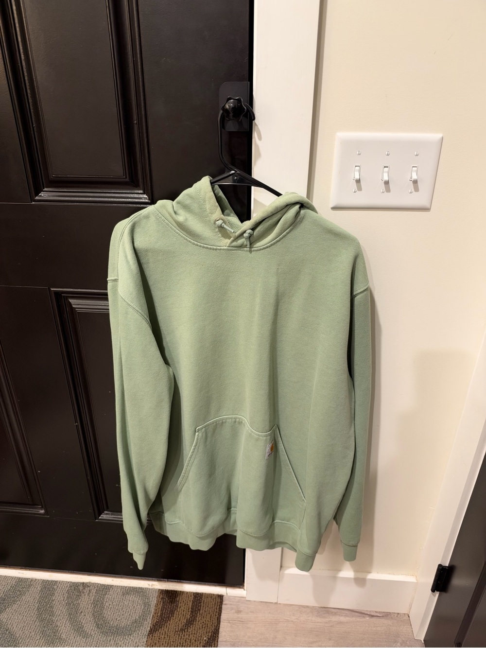 Carhartt Loose Fit Heavyweight Hooded Sweatshirt Hoodie Green XL